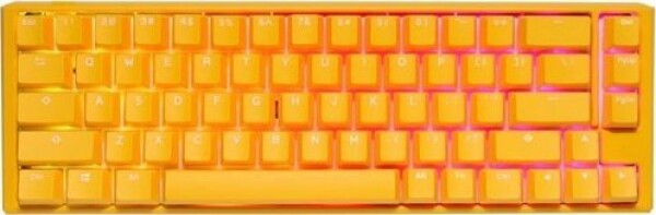 Ducky One 3 Yellow SF Gaming Keyboard, RGB LED - MX-Blue (US)