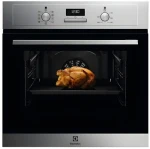 Electrolux EOF3H50BX nerez / Vstavaná rúra / 65 l / tr. A / AquaClean / dotykové ovládanie (EOF3H50BX)