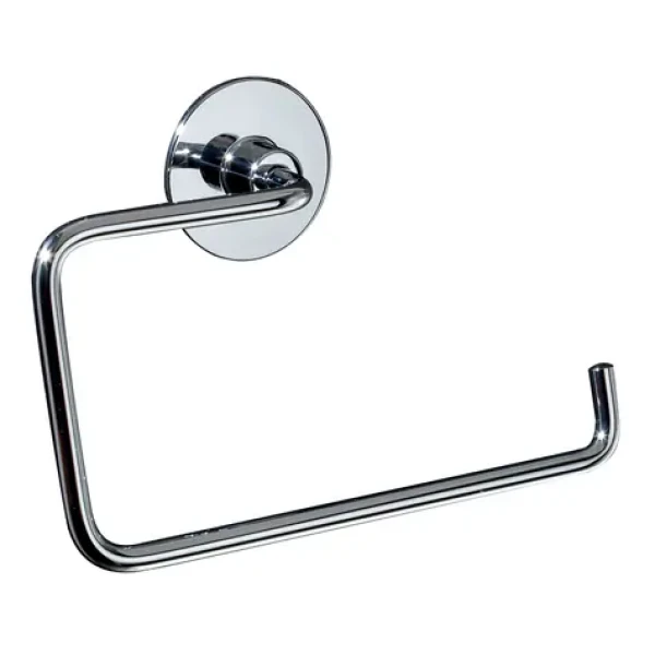 Spirella Easy / Nástenný držiak na uterák / 18 cm / chrómovaný zinok