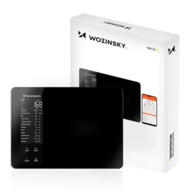 Wozinsky WIK-16 čierna / Kuchynská váha / digitálny displej / Bluetooth / mobilné aplikácie