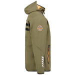Geographical Norway Softshellová bunda Royaute DB 068 M WY1996H/GN-Kaki / Orange pánska L