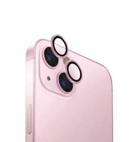 UNIQ Optix hliníkové ochranné sklo na šošovku fotoaparátu pre Appple iPhone 15/15 PLUS Soft pink (pink) (8886463686126)
