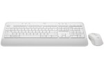 Logitech MK650 for Business biela / bezdrôtová klávesnica s myšou / DE layout / Bluetooth (920-011022)