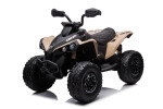 Mamido Mamido Detská elektrická štvorkolka Can-Am Renegade | R/C | 180W | 4x4 | 12V14Ah | EVA béžová