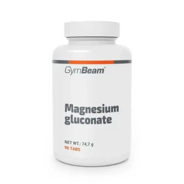 Magnézium glukonát - GymBeam (90 tab.) (106801-1-90caps)