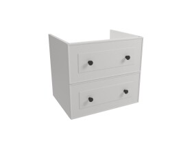 Kúpeľňová skrinka pod umývadlo Naturel Forli 60x45x46 cm biela FORLI60BI FORLI60BI