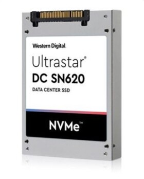 WD WDC Ultrastar SN620 1.6TB / SSD / 2.5 U.2 NVMe / PCI-E4 / RW: 1700 | 1100 MBps / 250 | 83 kIOPS / 5y (0TS1841)