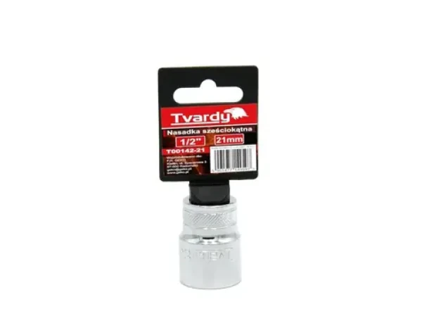 TVARDY Hlavica nástrčná 1/2" 21 mm (T00142-21)
