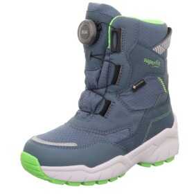 Chlapčenské snežnice CULUSUK 2.0 Bleu/Light Green Gore-Tex, Superfit, 1-009172-8010, modrá - 33