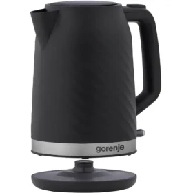 Gorenje K17SPB čierna / Rýchlovarná kanvica / 2200 W / 1.7 l / nerez (K17SPB)
