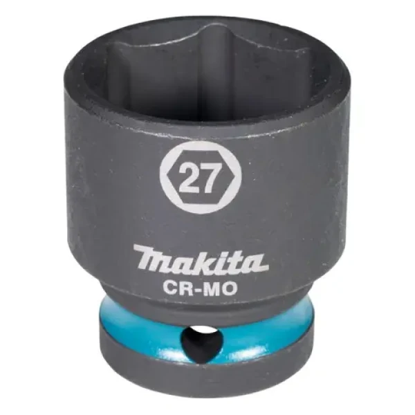 Makita E-16215 IMPACT BLACK / nástrčný kľúč 1|2" / 27 mm (E-16215)