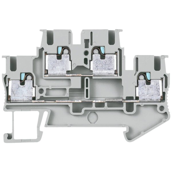 Siemens 8WH60200AF00 dvojitá svorka sivá 50 ks; 8WH60200AF00