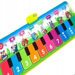 MalPlay INTERAKTÍVNA TANEČNÁ PODLOŽKA PRE DETI S 8 ZVIERATKAMI A NAHRÁVANÍM