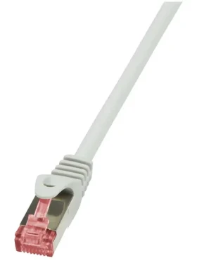 LogiLink PrimeLine šedá / Patch kábel / Cat6 / S/FTP / AWG 27/7 / 5 m (CQ2072S)