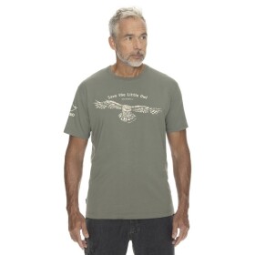 Bushman Nadačné tričko ČSO kuvik, khaki XXXXL