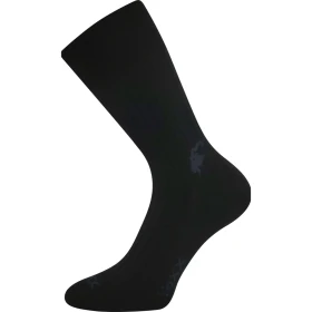 VOXX Ponožky bavlněné CASHMERE LOVE s kašmírem a ionty stříbra ČERNÉ (3 páry) 35-38 120977