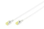 Digitus CAT 6A Slim šedá / Patch kábel / U/FTP / RJ45 / 500 MHz / 10 m (DK-1624-A-100S)