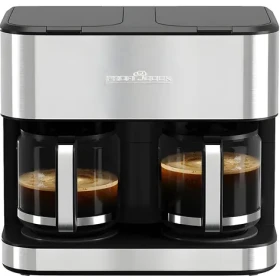 ProfiCook KAD 1308 nerez / Prekvapkávací kávovar / 3,6 l / 2× 16 šálok (501308)
