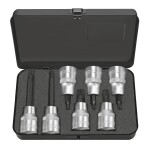 Matador Schraubwerkzeuge súprava nástrčných kľúčov a bitov, 1/2 (12.5 mm), 7-dielna, 40799070; 40799070