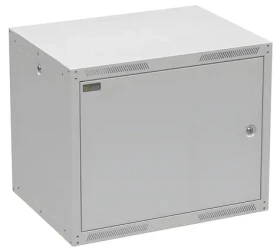 Solarix GrandN DUO 9U 450mm / Rozvádzač nástenný / dvere plech / RAL 7035 (83000382)