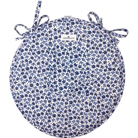 GREEN GATE Podsedák na stoličku Dahla White Ø 38 cm