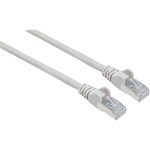 Intellinet 741217 RJ45 sieťové káble, prepojovacie káble CAT 6A S/FTP 30.00 m sivá fóliové tienenie, tienenie pletivom, tienený, bez halogénov 1 ks; 741217