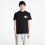 Tričko Tommy Jeans Regular Paisley Flag Tee Black L
