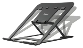 Fellowes Alumia čierna / Stojan na notebook / nosnosť 5 kg / nastaviteľné popruhy / záruka 5 rokov (100138868)