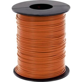BELI-BECO L125OR25 opletenie / lanko, 1 x 0.25 mm², oranžová, 25 m; L125OR25