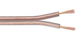 MicroConnect Reproduktorový kábel 2 x 1.5mm 100m číra (AUDSPEAKER9-100)