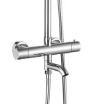 REA - Sprchová sada s termostatom LUNGO Diamond - Chrome REA-P5961