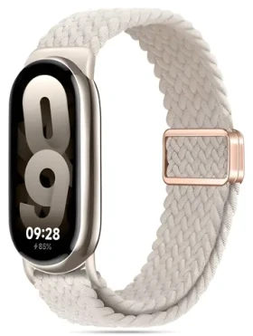 Tech-Protect NylonMag Strap béžová / Remienok / nylonový / XIAOMI SMART Band 8, 8 NFC, 9, 9 NFC