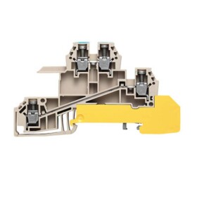 WDL 2.5/S/N/L/PE 1030700000-50 tmavo béžová Weidmüller 50 ks; 1030700000-50