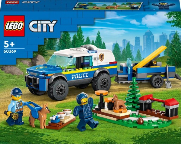 LEGO® City 60369 Mobilné cvičisko pre policajné psy