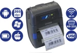 Citizen CMP-30L / mobilné / 80mm / Termotlačiareň / 203dpi / USB / RS232 / Wi-Fi / CPCL / čierny (1000832)