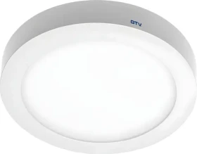 GTV ORIS PLUS biela / Stropné svietidlo / LED 19W / 1520lm / 3000K / IP20 (LD-ORN19W-CBP)