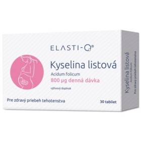 ELASTI-Q Kyselina listová 800 30 tabliet