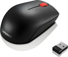 Lenovo Essential čierna / Myš / Bezdrôtová / Optická / 1 000 DPI / USB (4Y50R20864)