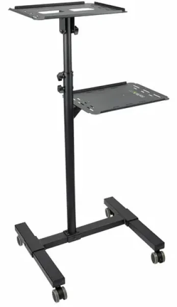 StarTech Stojan na projektor a notebook / Multimediálny stojan / výška 950 mm / oceľ / čierna (ADJPROJCART)