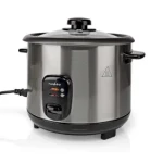 Nedis KARC115AL strieborná / Ryžovar / 500 W / 1.5 l / nepriľnavý povrch / automatické vypnutie (KARC115AL)