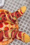 Rainbow Socks Pizza 4 páry Pepperoni 36-40