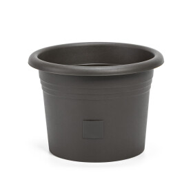Plastia Samozavlažovací kvetináč Narza antracit 25 cm