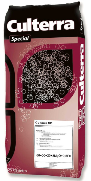 Culterra Special Prills trávnikové hnojivo 06+00+20+3MgO+0,5Fe