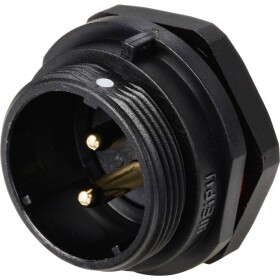 Weipu SP2112 / P 2 guľatý faston, 1 ks; SP2112 / P 2