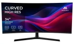 34" Misura P23EG34RWA01 čierna / Monitor / zakrivený VA / 3440×1440 / 1ms / 4000:1 / 400 cd/m2 / HDMI+DP / Repro (P23EG34RWA01)