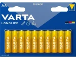 Varta Longlife AA / Batéria / 1.5V / alkalická / 10 ks (4008496067633)