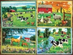 COBBLE HILL Puzzle Priatelia z vidieka XL