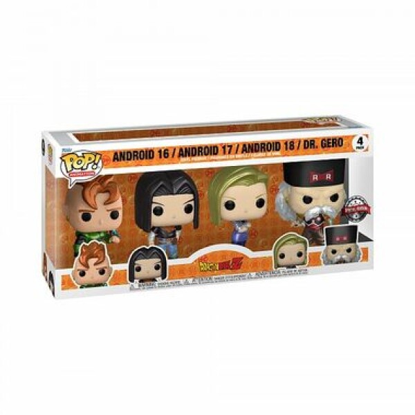 Funko POP Animation: BEST SELLING: 4 Pack DBZ