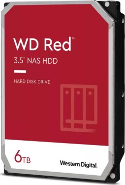 WD Red 6TB 3.5'' SATA III (6 Gb/s) (WD60EFAX)
