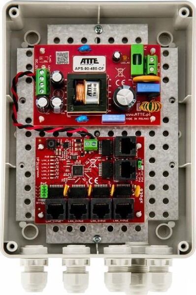 Atte SWITCH 5-PORTOWY POE ATTE IP-5-11-M2